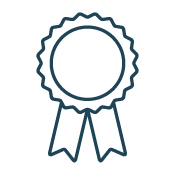 icon of a winners ribbon